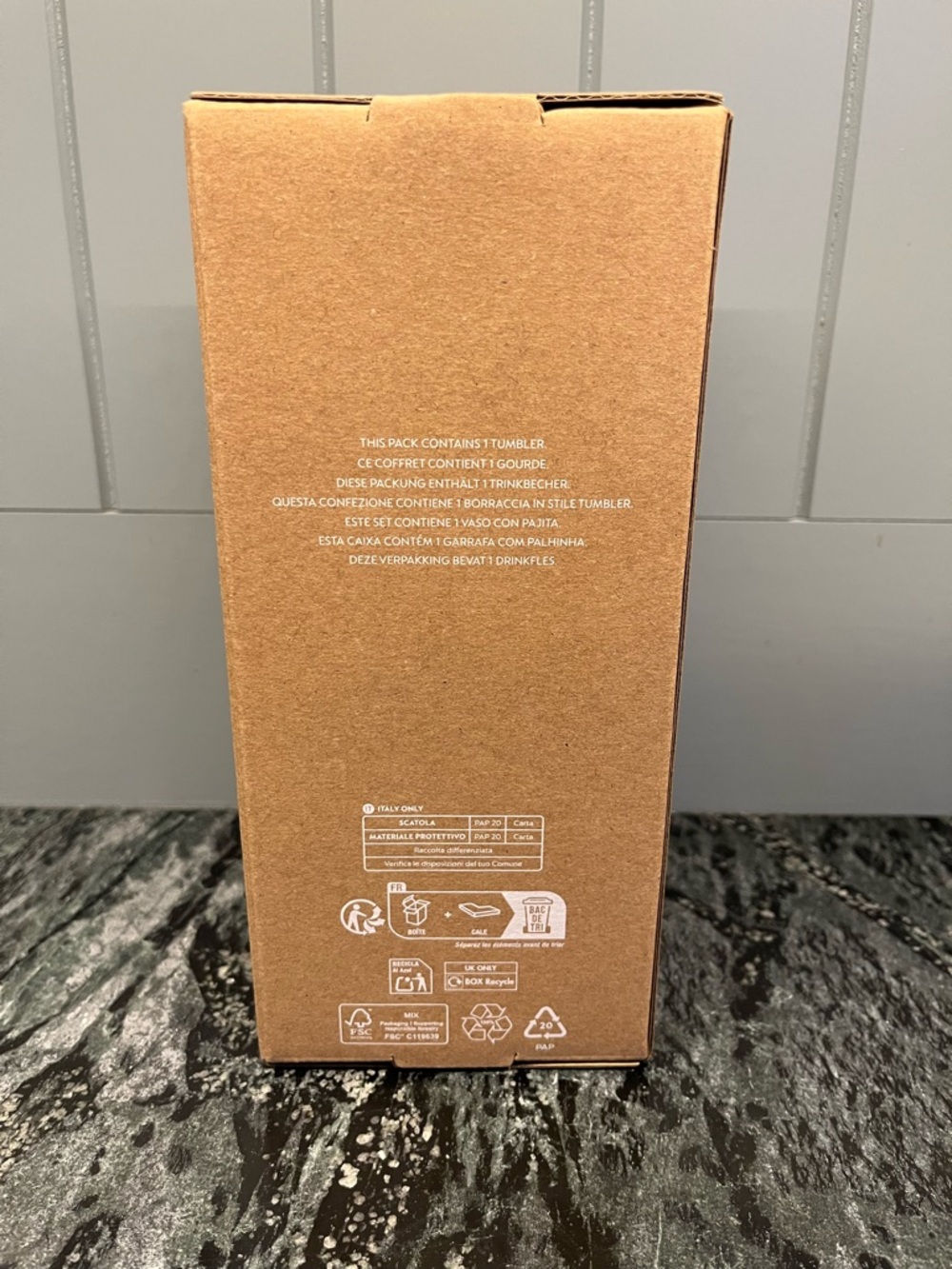 NIB Nespresso Travel Tumbler - Frederico Peri Design - For Iced Drinks - Picture 8 of 16